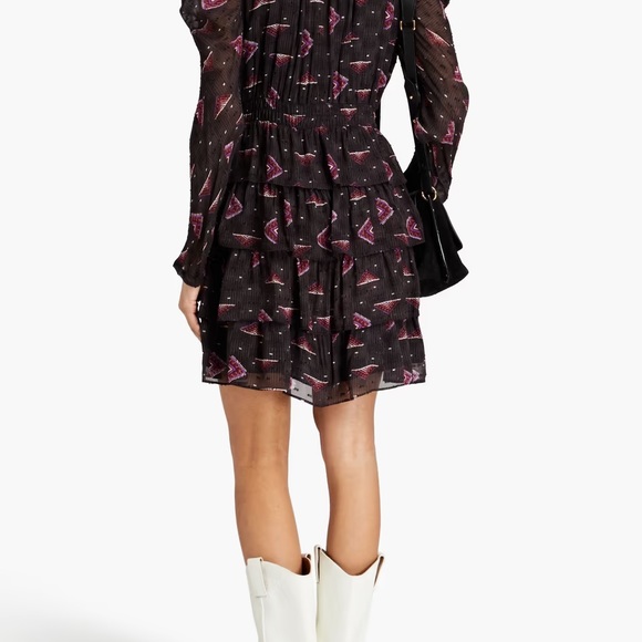 BA&SH “Catia” Tiered Dress - Large - Picture 7 of 9